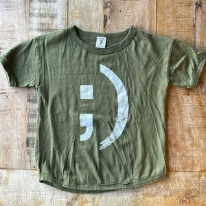 Stem smiley tee size 7
